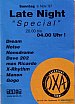 1997.11.09 - Special Late Night - OXA - Zürich - 1997 Flyers